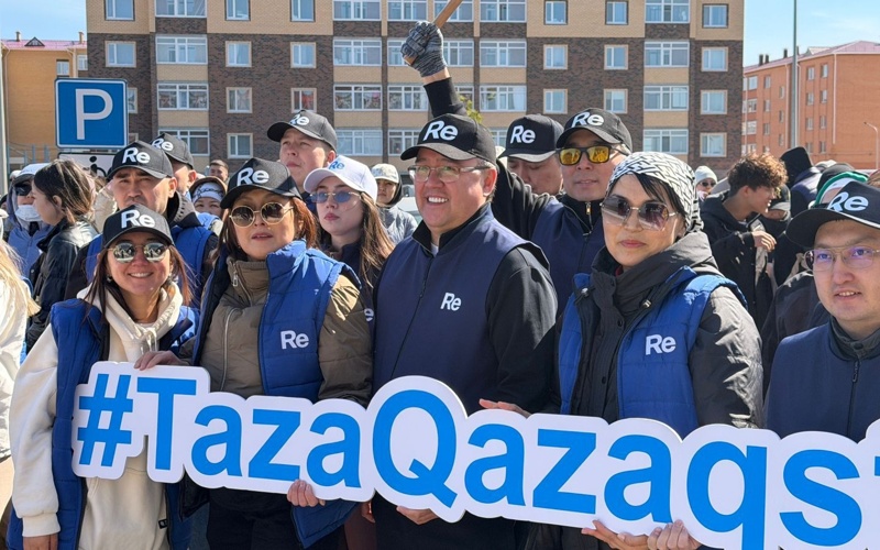 Экологическая акция &laquo;Таза Қазақстан&raquo; собрала 1000 горожан в Кокшетау