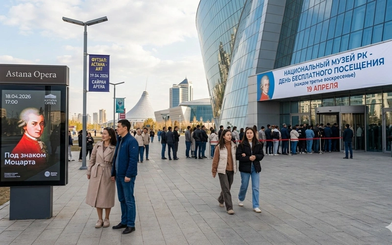 Куда сходить в Астане 18 и 19 апреля
