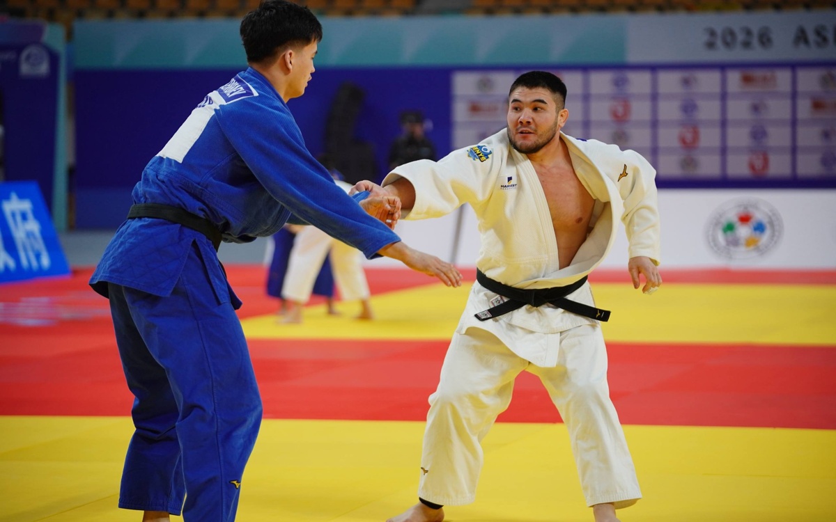 Нұрлыхан Шархан дзюдодан Азия чемпионатының жартылай финалына шықты