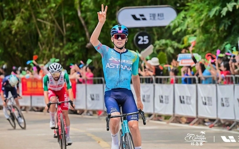 Astana rider wins another stage at Tour of Hainan
