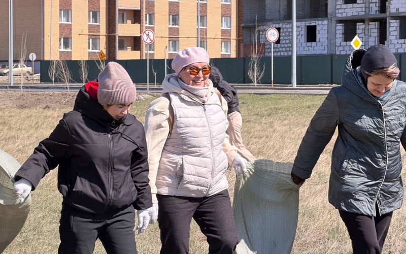 Экологическая акция &laquo;Таза Қазақстан&raquo; собрала 1000 горожан в Кокшетау