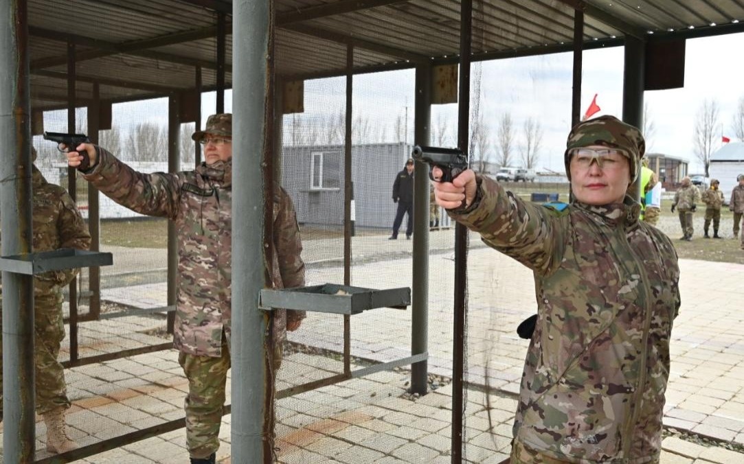 Елордада Қарулы күштердің үздік мергендері анықталды