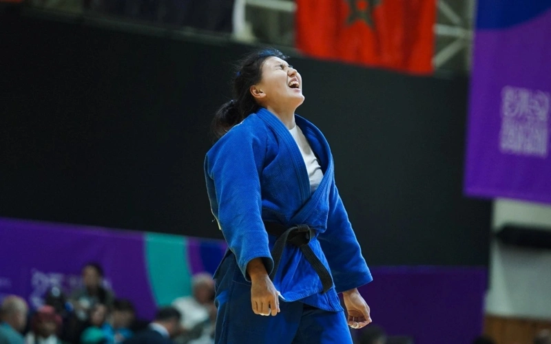 Kazakhstan's Jangeldina secures Kazakhstan’s 5th medal at Asian Judo Championships