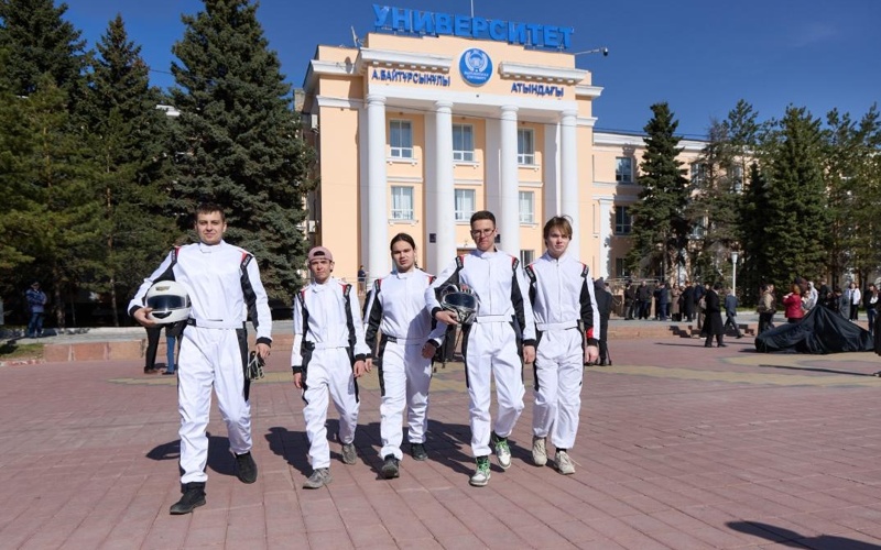 Казахстанские студенты разработали гоночный автомобиль