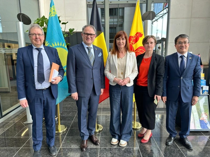 Kazakhstan forges stronger economic ties with Belgium’s Wallonia region