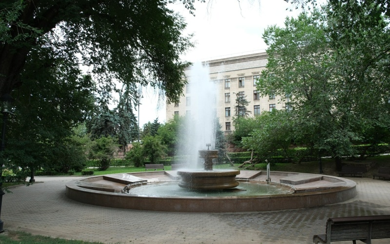 фонтан в Алматы