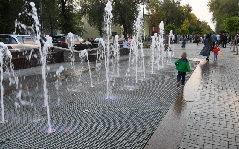 фонтан в Алматы