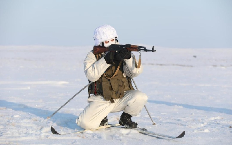Сухопутные войска, военные, армия, стрельбы, зимние стрельбы
