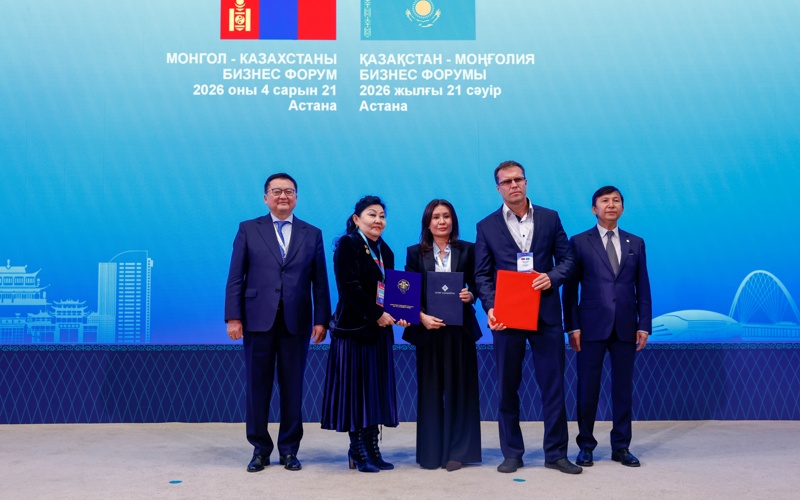 Kazakhstan and Mongolia sign 19 agreements at business forum in Astana