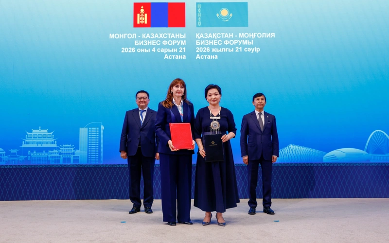 Kazakhstan and Mongolia sign 19 agreements at business forum in Astana