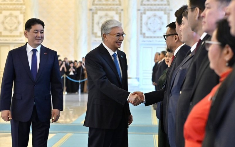 Президент Монголии прибыл в Акорду 