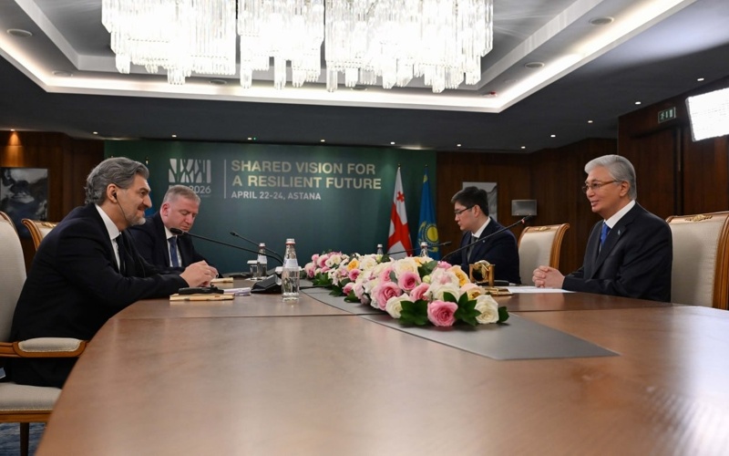 Президент Казахстана назвал Грузию надежным партнером на Южном Кавказе