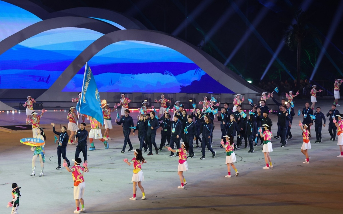 Қытайда жағажайдағы Азия ойындарының ашылу салтанаты өтті