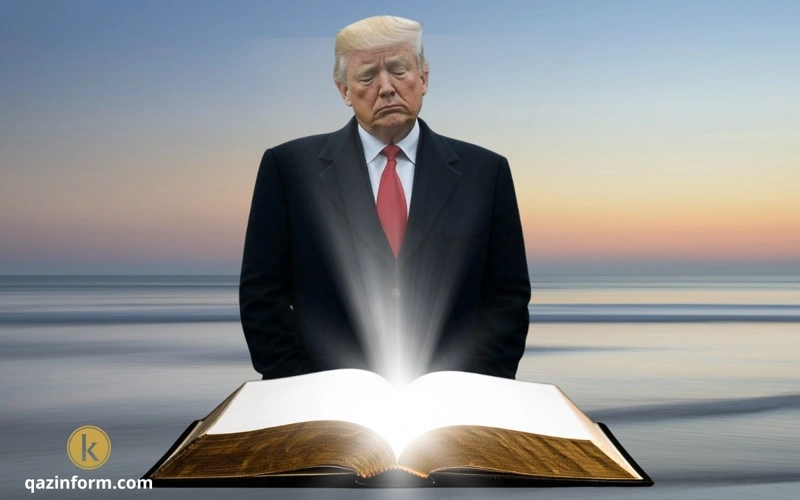 Trump joins bible marathon amid clash with Pope