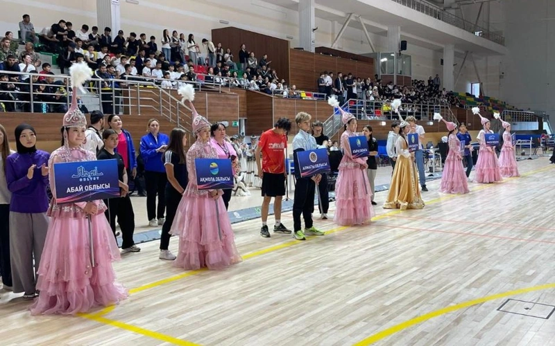 Oqýshylar arasyndaǵy respýblıkalyq sport jarysy bastaldy