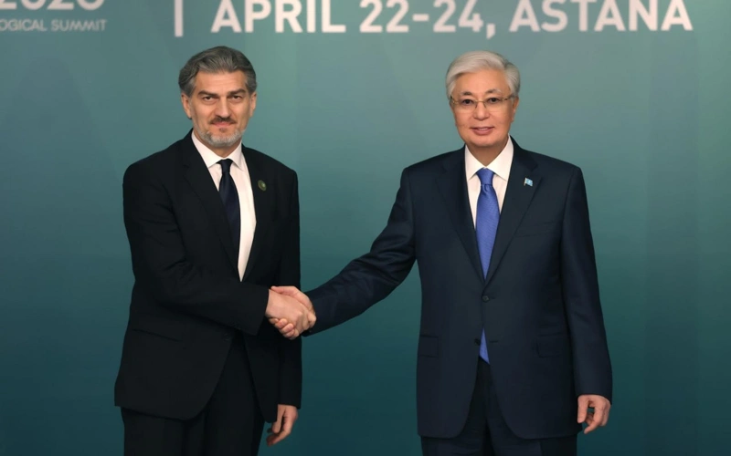 Kazakh, Georgian Presidents hold talks on sidelines of RES 2026 