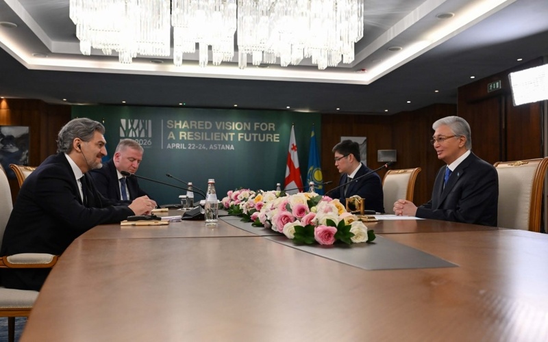 Kazakh, Georgian Presidents hold talks on sidelines of RES 2026 