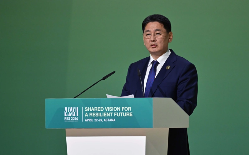 蒙古国总统：全力支持哈萨克斯坦水资源治理国际倡议