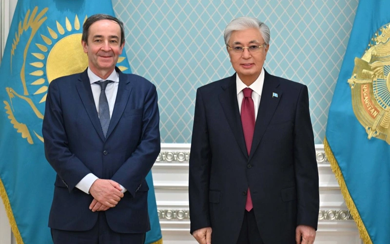 Касым-Жомарт Токаев принял главу Electricité de France