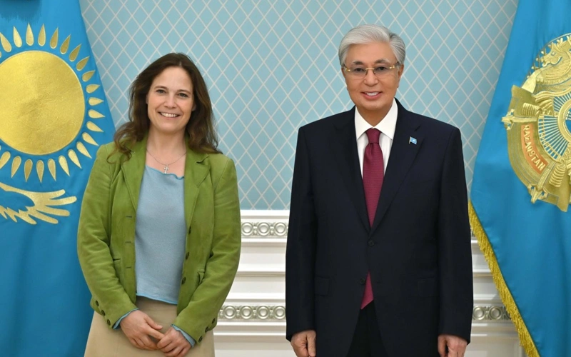 Kazakh President meets with chairwoman of Eastern Committee of German Economy