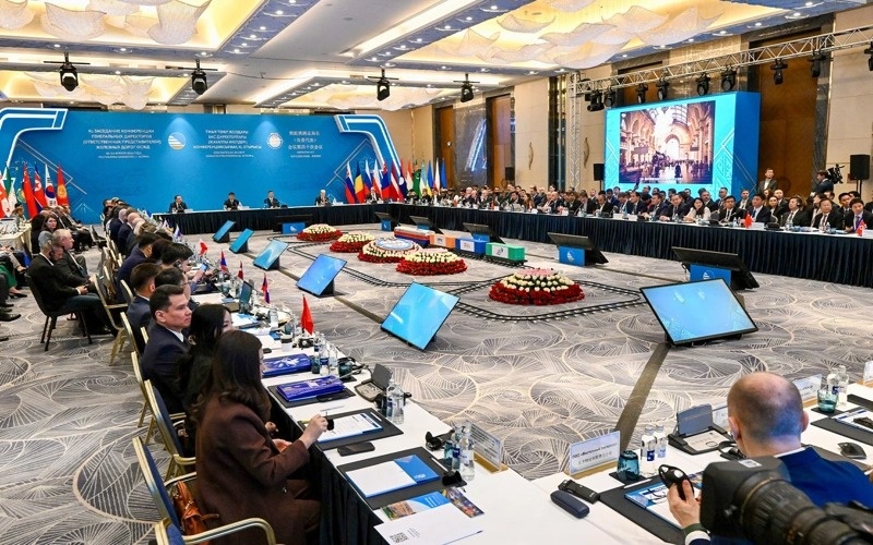 The jubilee session became a platform for the search for coordinated approaches to the development of international railway transportation, discussion of the achievements of participating states, and prospects for further cooperation. The meeting focused on the issues of ramping up cargo transportation volumes, infrastructure modernization, transition to paperless technology, introduction of intellectual management system and personnel training.