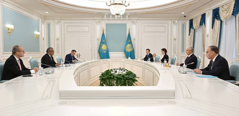 Президент Қасым-Жомарт Тоқаев Дүниежүзілік денсаулық сақтау ұйымының бас директоры Тедрос Адханом Гебрейесуспен кездесті
