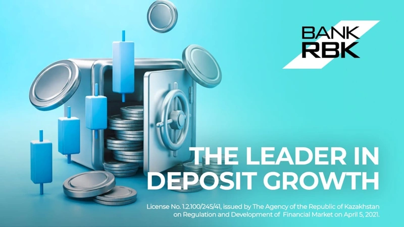 Bank RBK dominates Kazakhstan’s banking sector with significant deposit growth
