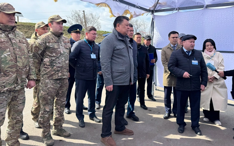 Канат Бозумбаев проверил готовность СКО к паводкам