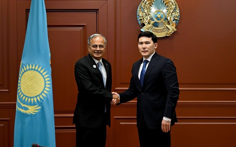 Ербол Мырзабосынов Экономикалық ынтымақтастық ұйымының Бас хатшысы Асад Маджид Ханмен кездесті