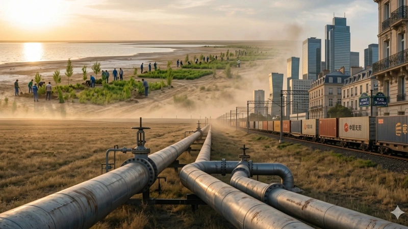 Қозоғистон жаҳон ОАВларида: нефть транзити, Каспий ва Хитой капитали, франкофония, Оролни қутқариш