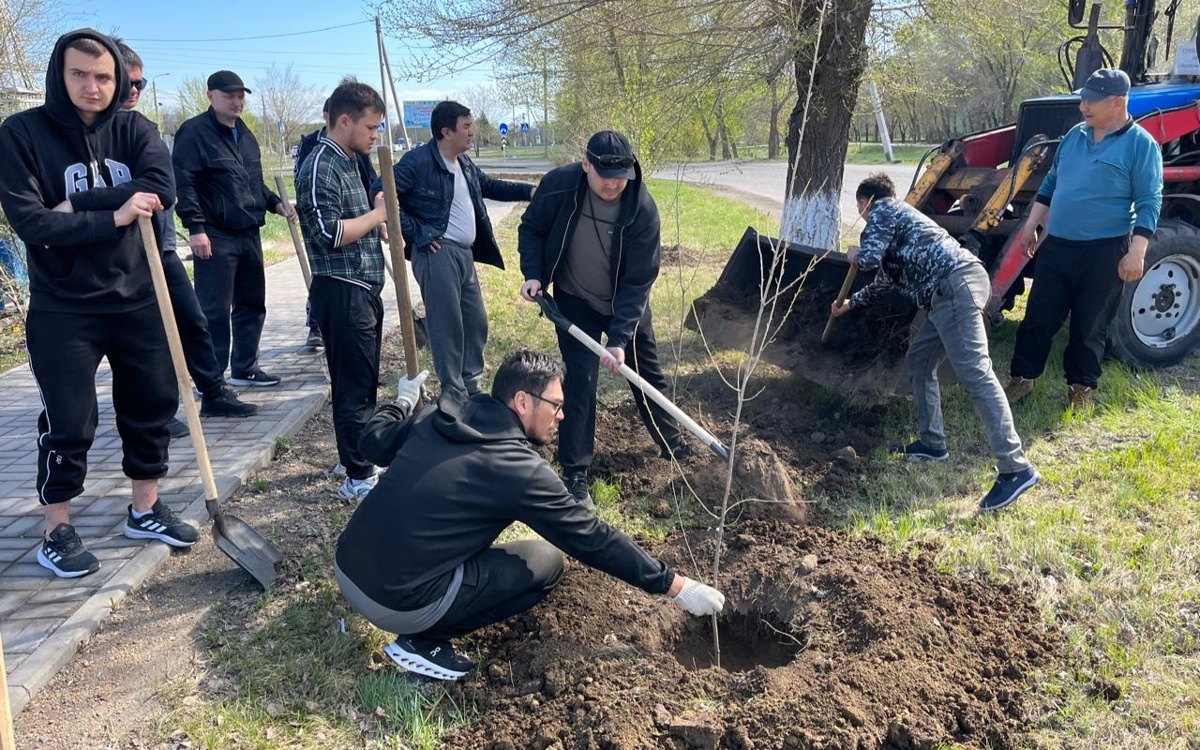 Таза Қазақстан: Павлодарда 200 мыңнан астам адамның қатысуымен сенбілік өтіп жатыр