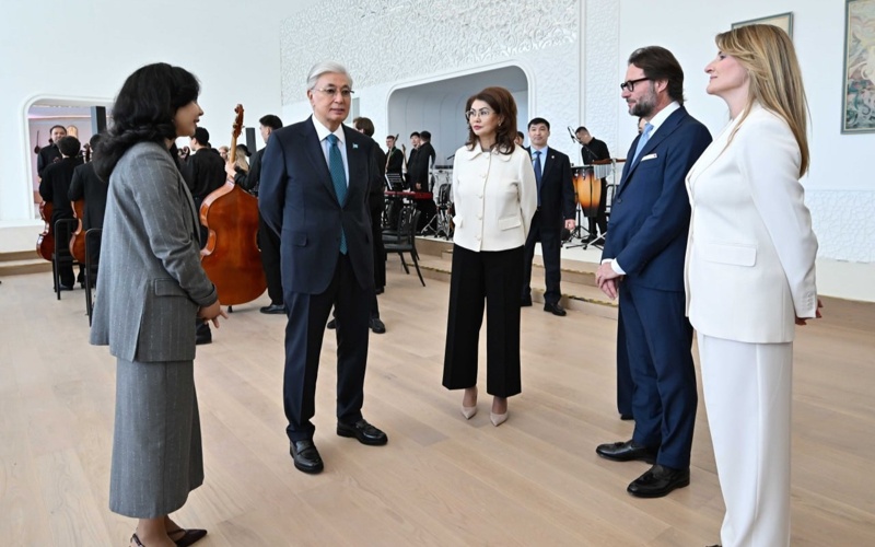 Tokayev visited the office of the Creative Industries Development Fund