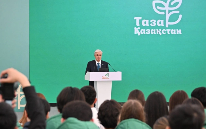 Taza Qazaqstan evolves to moral pillar of Just Kazakhstan, says Tokayev 