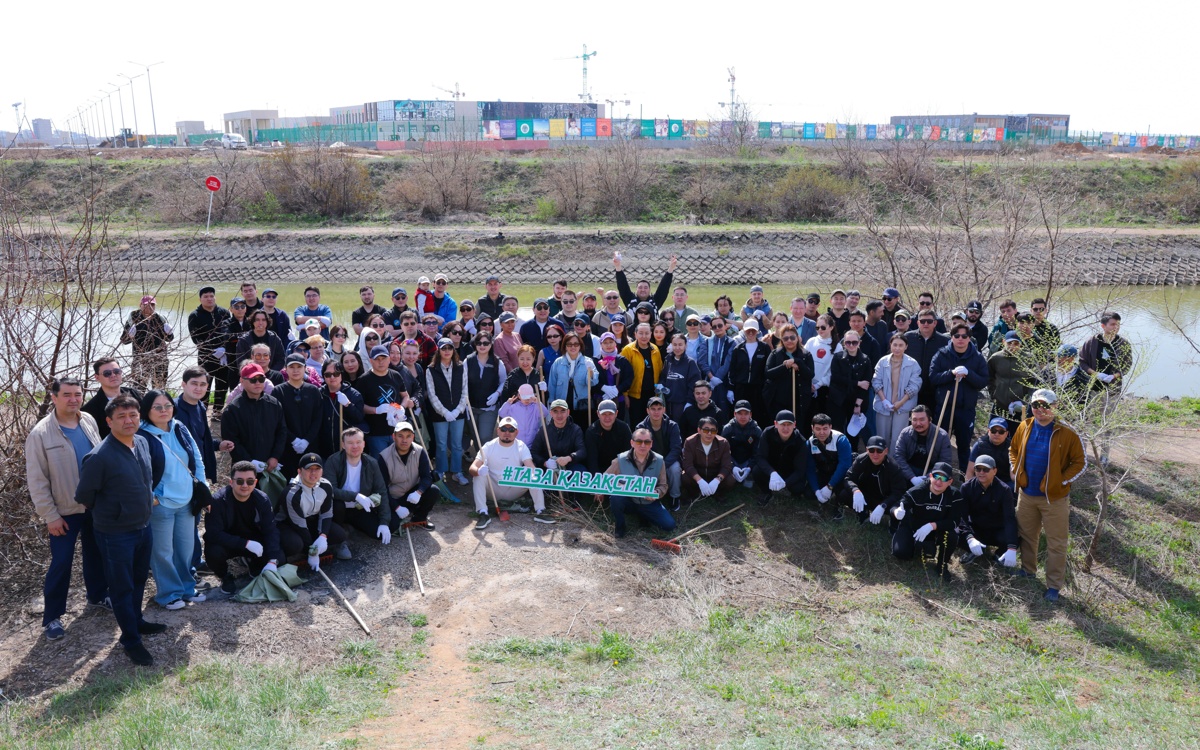 Kazakh President’s TV and Radio Complex joins Taza Qazaqstan campaign