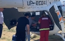 ТЖМ авиациясы жаңа туған нәрестені Қызылордаға жеткізді