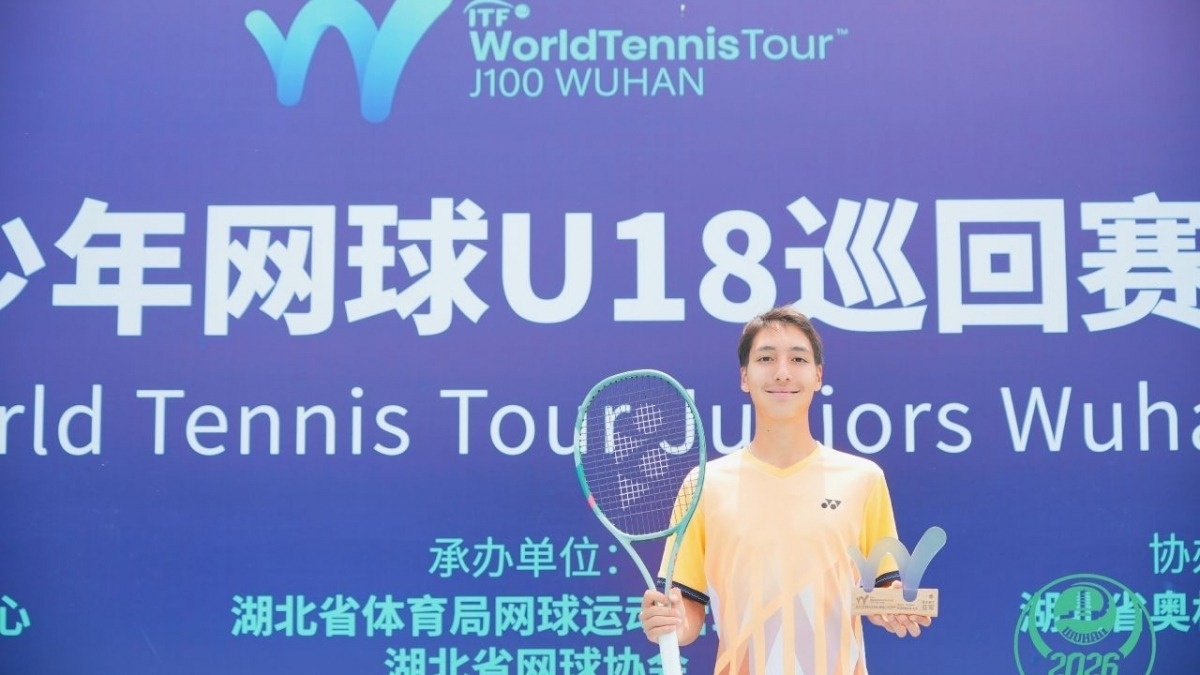 15 жасар теннисші Аңсар Ниетқалиев Қытайдағы турнирдің финалына дейін жетті