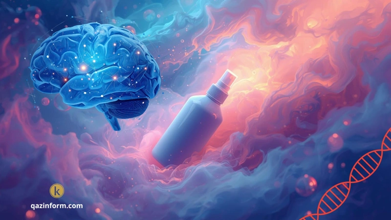 Nasal spray, brain aging, brain, mind, spray, science, research, dementia