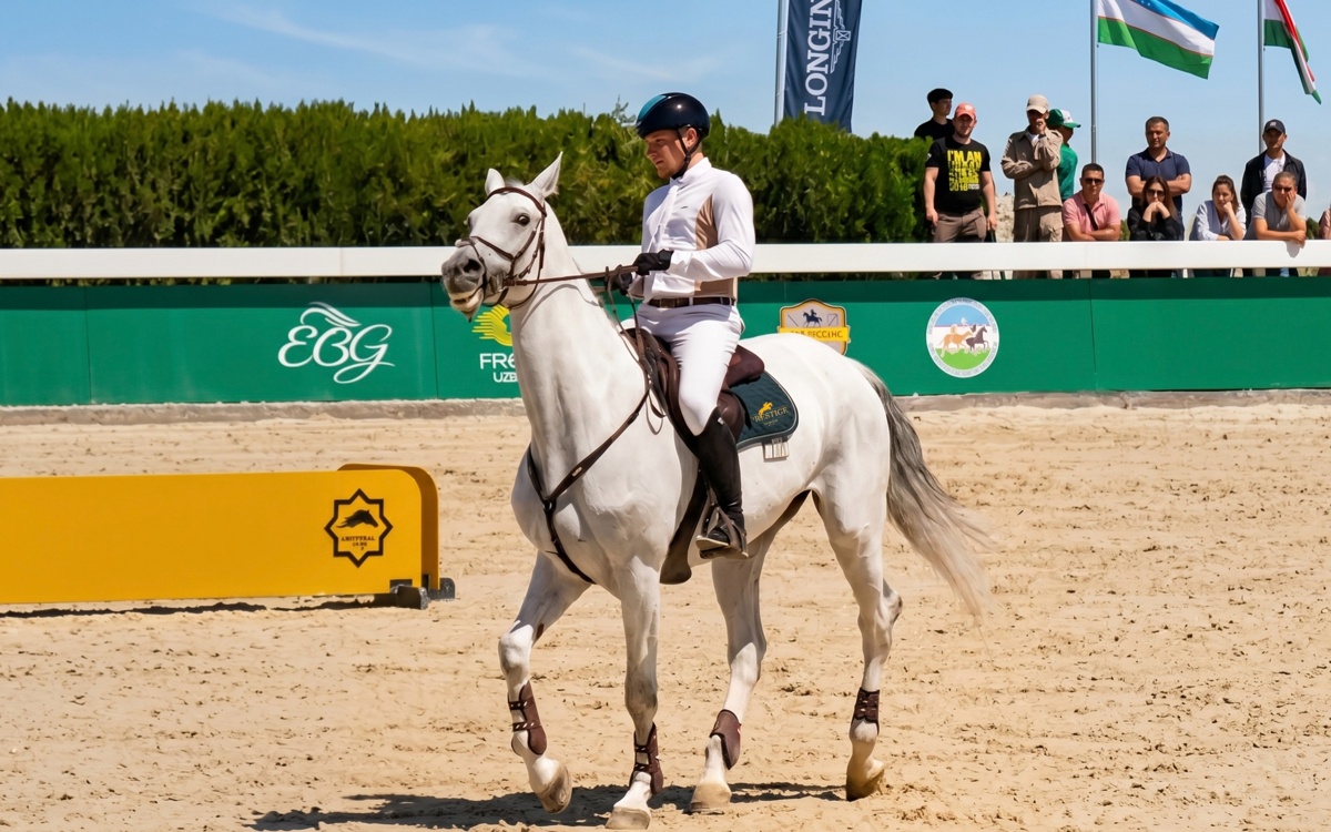 Kazakhstani rider wins gold at FEI World Cup stage in Tashkent