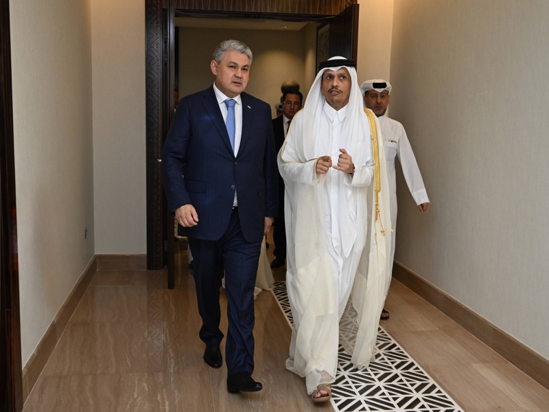 Кошербаев провёл переговоры с премьером Катара в Дохе