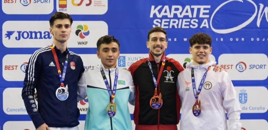 Қазақстандық каратэші Испаниядағы жарыстың жеңімпазы атанды