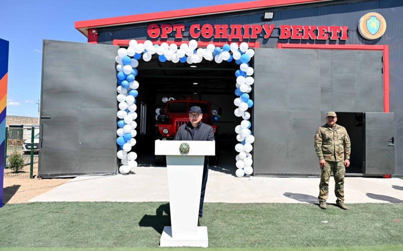 Новый пожарный пост в области Абай обеспечит безопасность трех сел