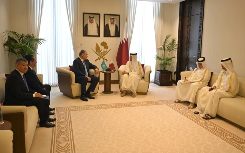 Kazakh and Qatari FMs discuss bilateral cooperation agenda