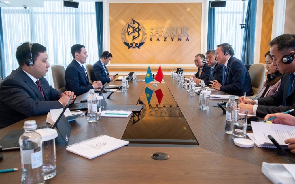 Kazakhstan's Samruk-Kazyna, China's CITIC discuss cooperation expansion issues