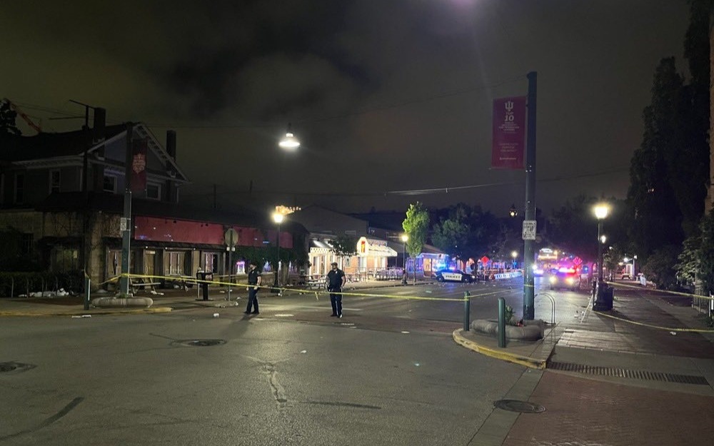 5 injured in shooting near U.S. Indiana University