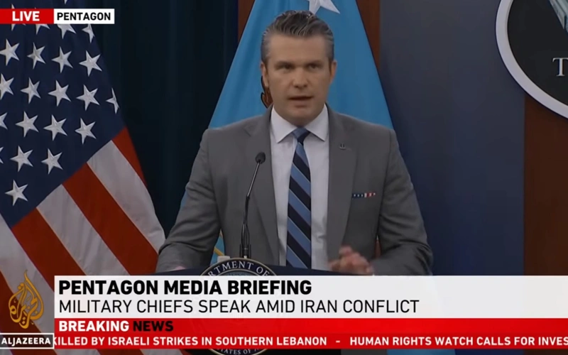 U.S. Defense Secretary Pete Hegseth, USA, Pentagone, defense