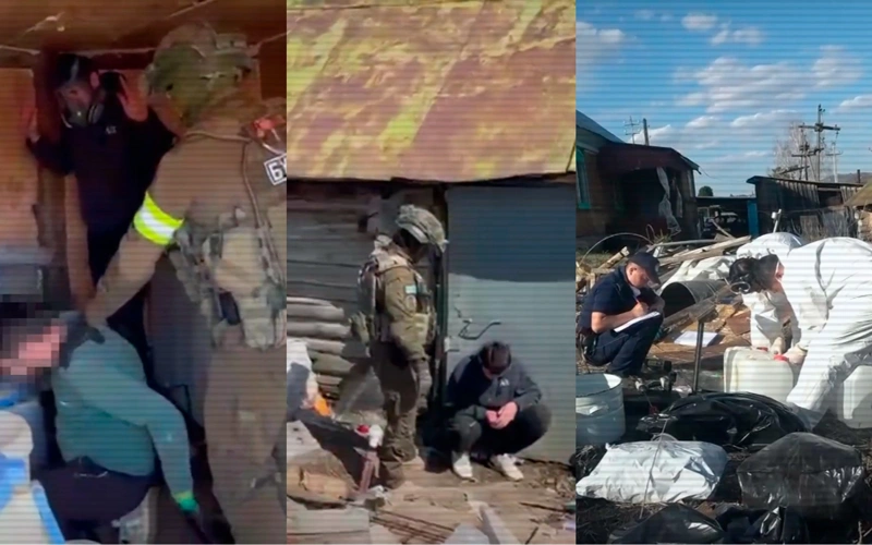 Подпольную нарколабораторию нашли в отдаленном селе ВКО