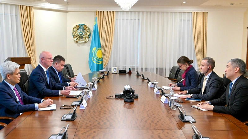 Роман Скляр ExxonMobil компаниясының басшылығымен кездесті