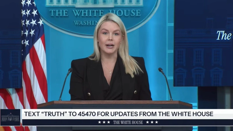 Karoline Leavitt, USA, White House