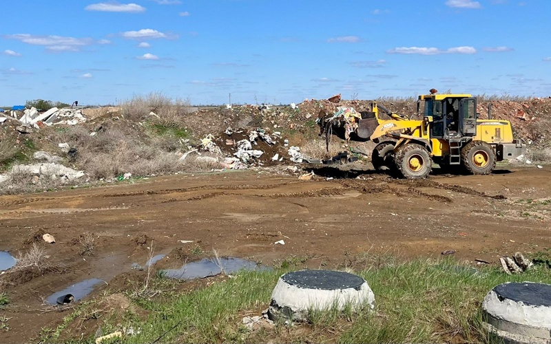 Ликвидация стихийных свалок продолжается в Кокшетау