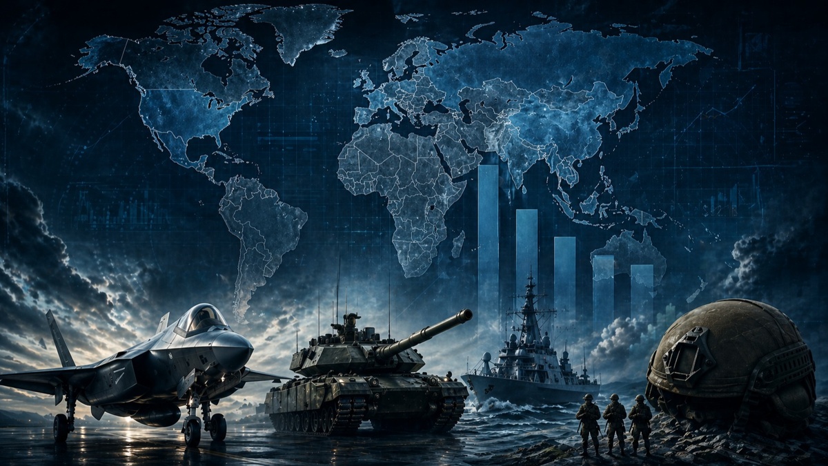 Global military spending leaders named